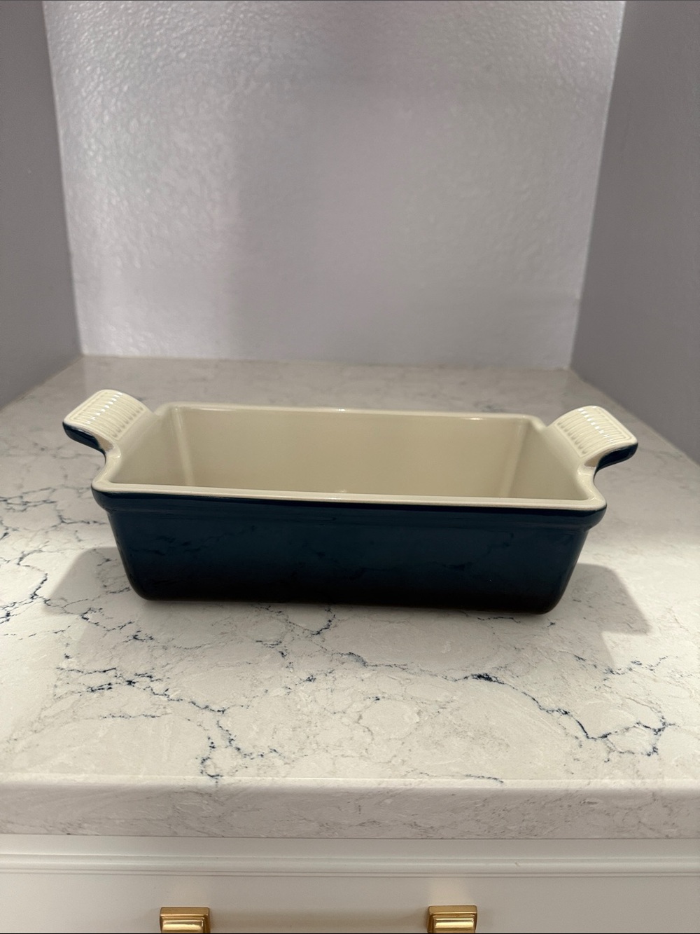 Le Creuset Rectangular Ceramic Baker in  HTF Nuit